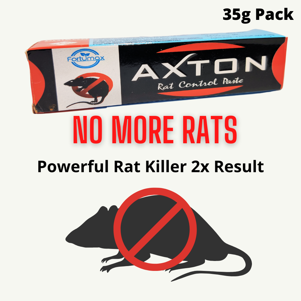 Rat Control Paste Bait | Ready to use Rat Killer Paste | Kills Rats and Rodents 35Gx3