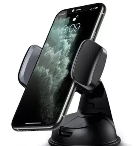 iPretty Car Phone Holder Universal Windshield Dashboard Car Mount Strong Suction Stand Car Phone Holder (Multicolor)