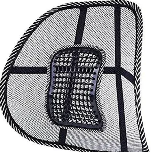 Car Back Pain Relief Lower Back Support for Chair Back Rest for Office Chair Lumbar Support Seat Lumbar Support Mesh Without Beads Car Backrest