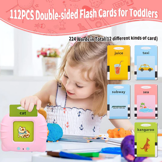 iPretty Talking Flash Cards for Kids - Early Educational Learning Toy